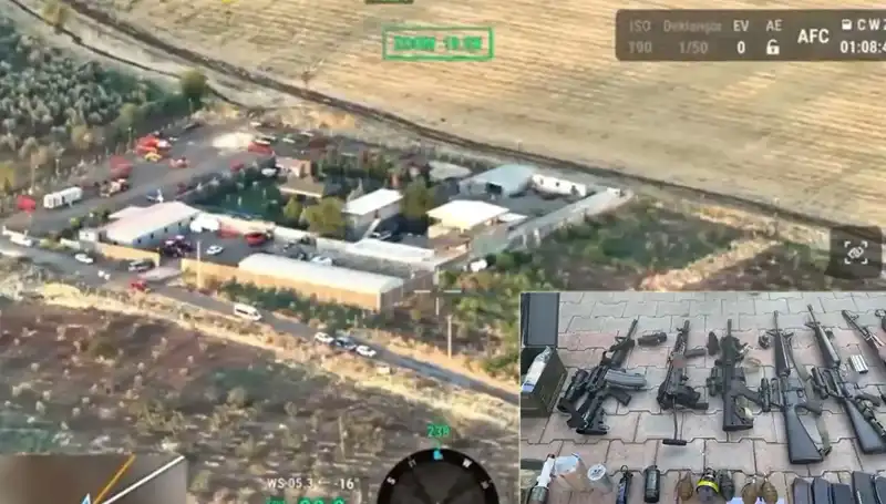Yerel Ekipler Cephane Müstahzarlığı Yapan Evde Baskın Düzenledi