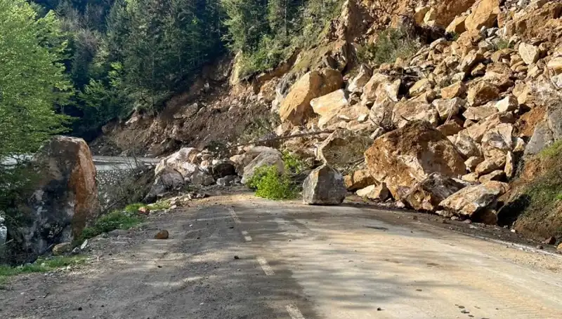 Giresun'da Heyelan: Ulaşım Engellendi, Zararlar Büyüyor