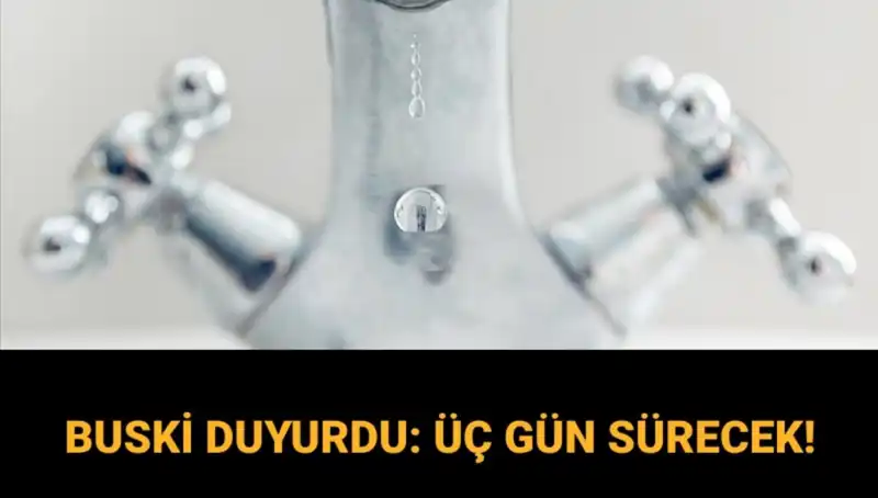 Bursa’da 3 Gün Sürecek Su Kesintisi: Su Kesintisi Nedenleri ve Çözüm Oranları