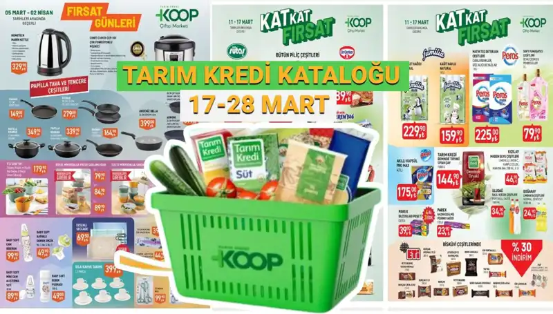 Tarım Kredi Kooperatif Marketleri'nde Mart Şıklığı: İndirimli Ürünler Sizi Bekliyor!