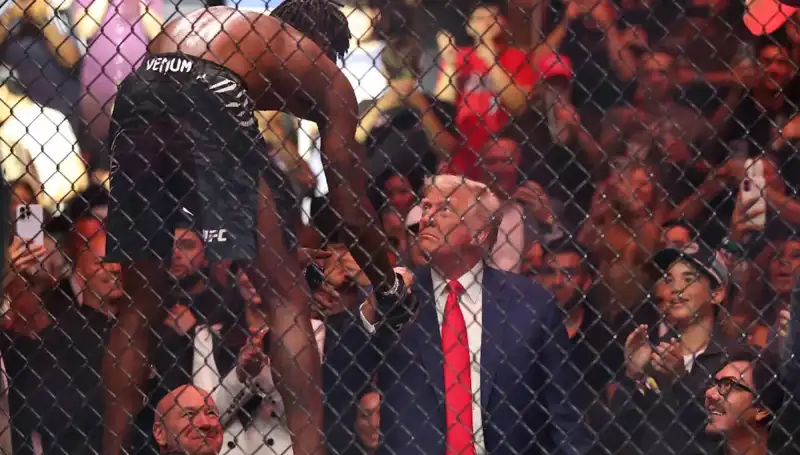 Trump, Beyaz Saray Bahçesinde Heyecan Verici UFC Maçı Düzenleyecek