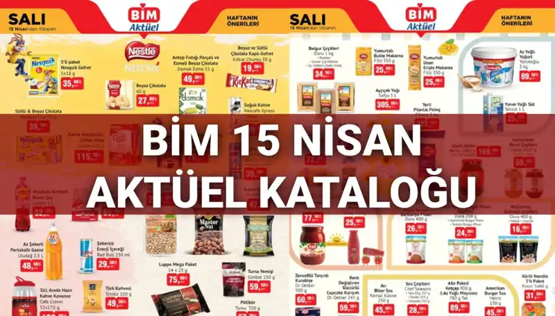 BİM 15 Nisan'da Makyaj Ürünleriyle Dolu Aktüel Kataloğu ile Geliyor!