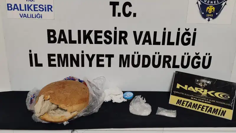 Ekmeğin İçine Uyuşturucu Gizlemekten Şok Tutuklama
