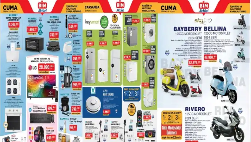 BİM’de Şok İndirimler Başlıyor: 4-7 Mart Aktüel Ürünleriyle Fırsatlar Kapıda!