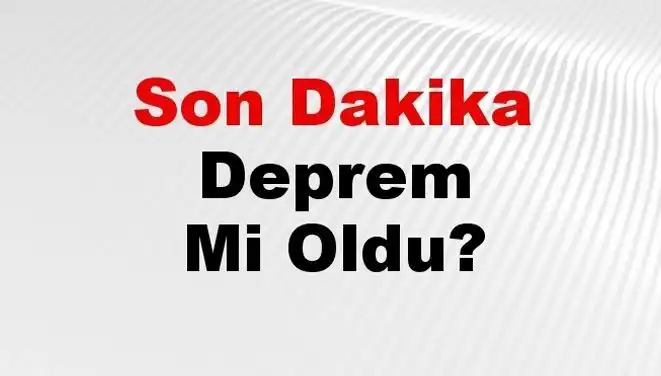 Hatay'da Son Dakika Deprem: Yer Altında Ne Oluyor?