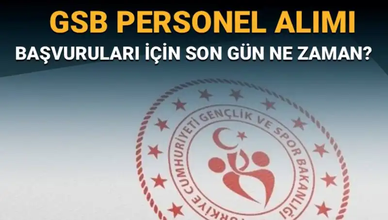 Gençlik ve Spor Bakanlığı Personel Alımı Başvuruları İçin Son Gün Yakalayın!