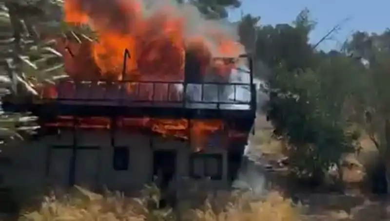 Bodrum'daki Korkutan Yangın: Ekipler Hızla Müdahale Etti