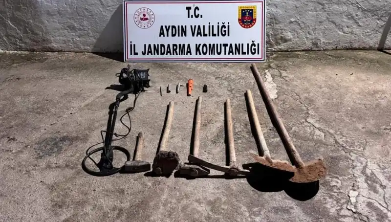Aydın'da Kaçak Kazıya Geçit Yok: Suçüstü Yakalandılar!