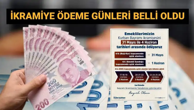 Emekli Bayram İkramiyeleri Hesaplara Geçiyor! Tarihleri ve Detayları Açıklandı