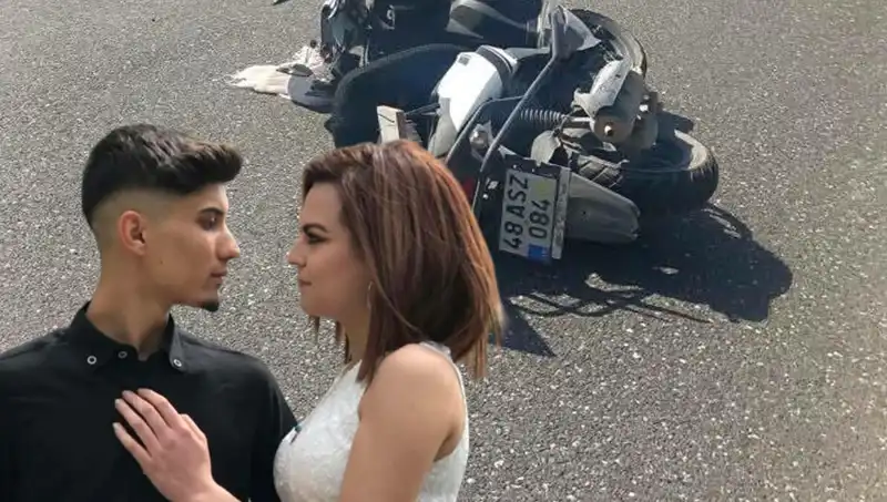 Genç Çift Motosiklet Kazasında Hayatını Kaybetti: Gözü Yaşlı Aileler