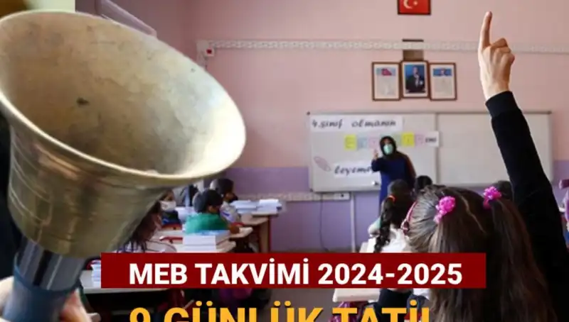 Okullarda 9 Günlük Ara Tatil Heyecanı: MEB Takvimine Göre Ne Zaman?