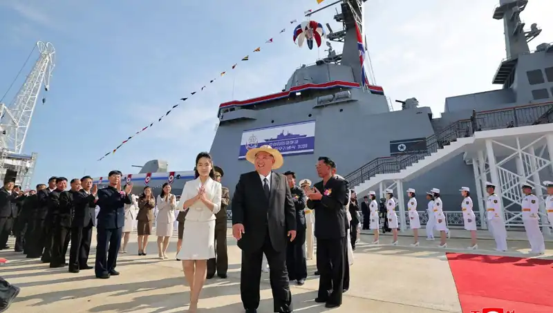 Kuzey Kore Uzayda Askeri Gücünü Artırmak İçin 5 bin Tonluk Destroyer Yapımına Başlıyor