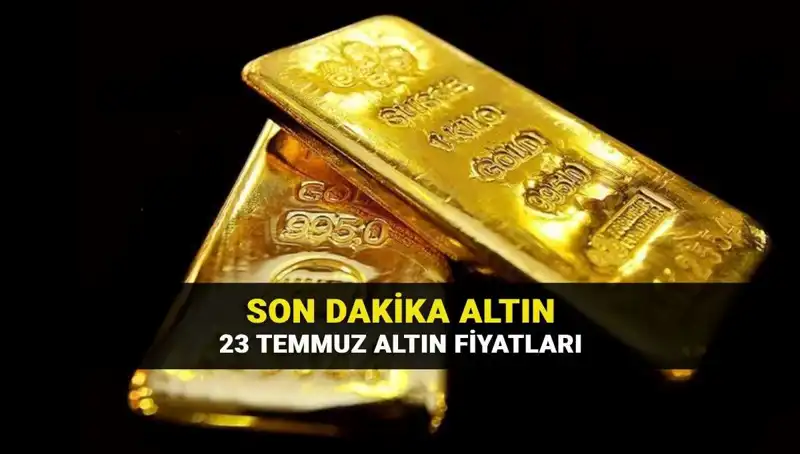 Güncel Altın Fiyatları: 23 Temmuz'da Altın Kaç TL?