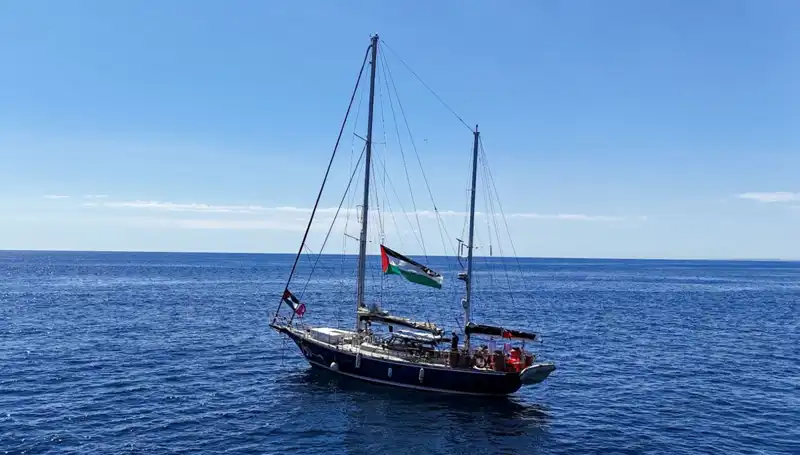 Türk Aktivist NTV’ye Konuştu: İtalya’dan Gazze’ye Yelken Açan Göçmenler!