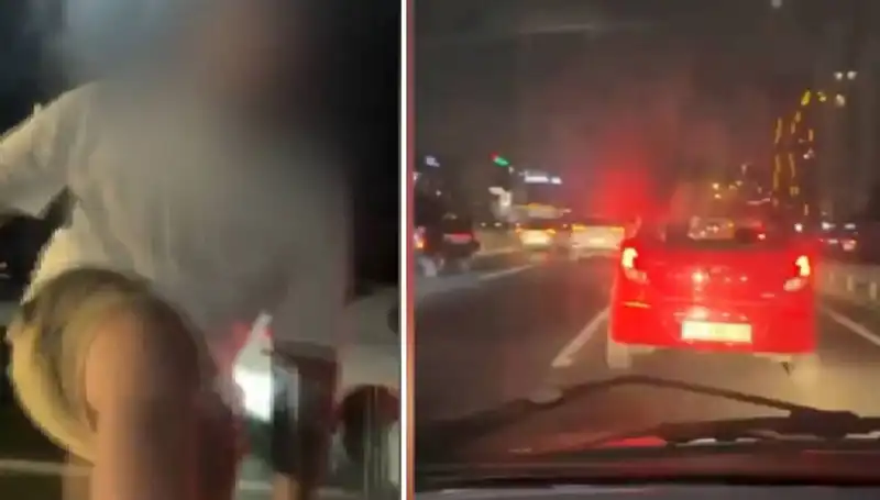 Trafik Magandası Yine Sahne Aldı: Kameralarda Görüntüleri Ortaya Çıktı