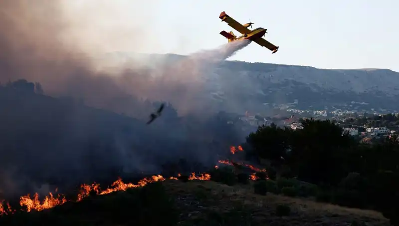 Sakız Adası’nda Yangın Kontrol Altına Alındı: Doğa Yeniden Hayat Bulacak