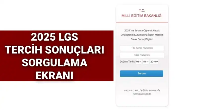 LGS Tercih Sonuçları Ne Zaman Açıklanacak? MEB'den Son Gelişmeler!