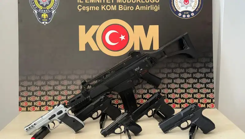 Çeşme'de Suç Organize Suç Örgütüne Şok Baskın! Üç Kişi Tutuklandı