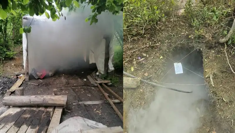 Kaçak Maden Ocaklarına Darbe: 9 Yer Altı Maden Ocağı İmha Edildi