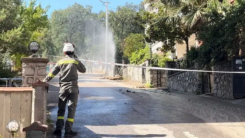 Bursa'da Mühendislik Faaliyetinde Doğalgaz Patlaması: Üç İşçi Yaralandı