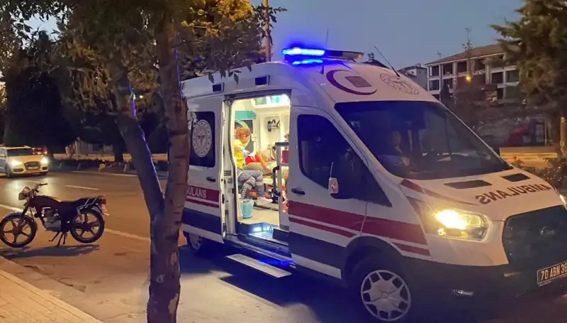 Motosiklet Kazasında Otomobil Sürücüsü Kaçtı, Olay Yerinde Şok Anlar Yaşandı