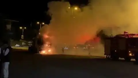 Zonguldak'ta Seyir Halindeki TIR Korku Dolu Anlar Yaşattı!