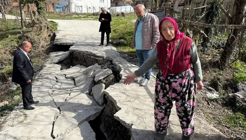 Mahallenin Geleceği Tehlikede: Heyelan Yolumuzu Kapadı!