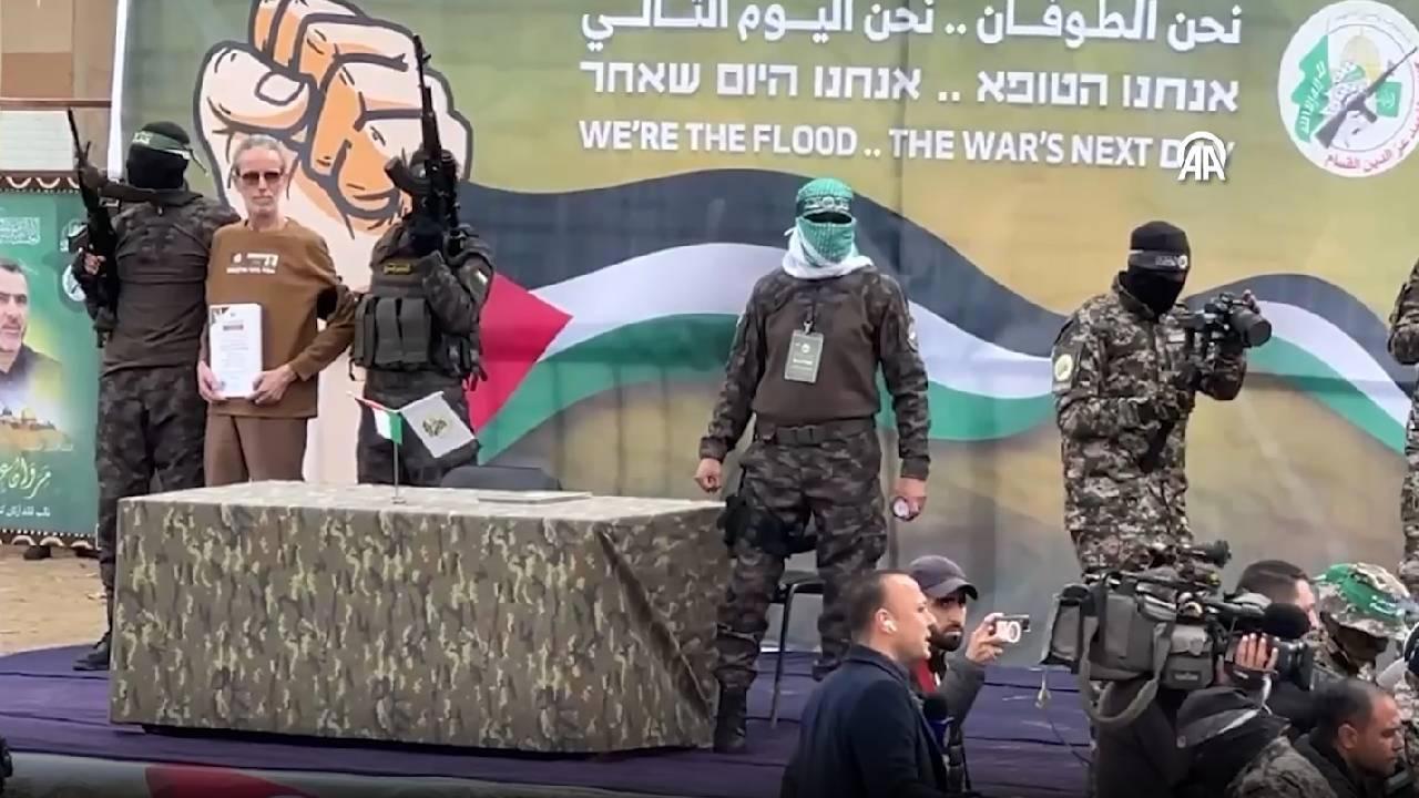 Hamas, İsrail'den 3 İsrailli erkek esiri serbest bıraktı