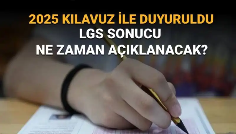 LGS 2025 Sonuçları İçin Heyecan Dorukta! MEB Tarihi Açıkladı