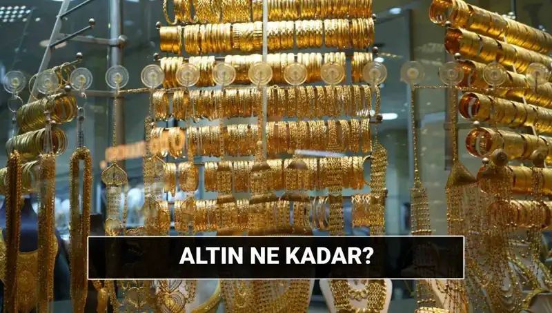 Bugün altın fiyatları ne kadar? Hafta sonu güne nasıl başladı?