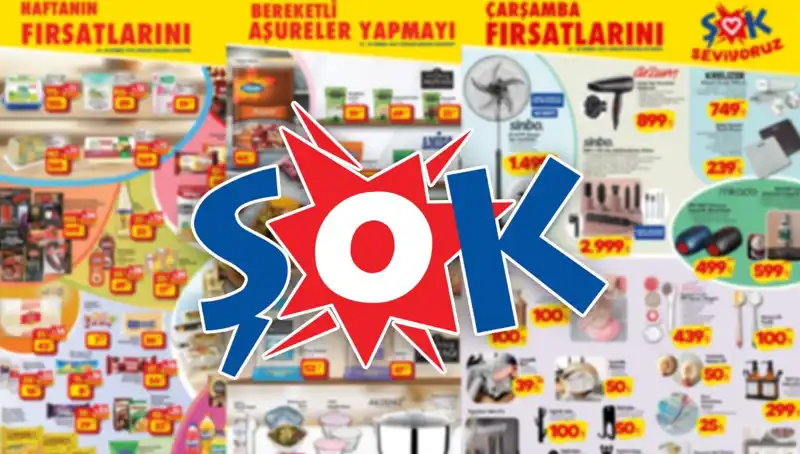 ŞOK Marketlerde Yaz İçin İhtiyacınız Olan Ürünler Kapınızı Çalıyor!