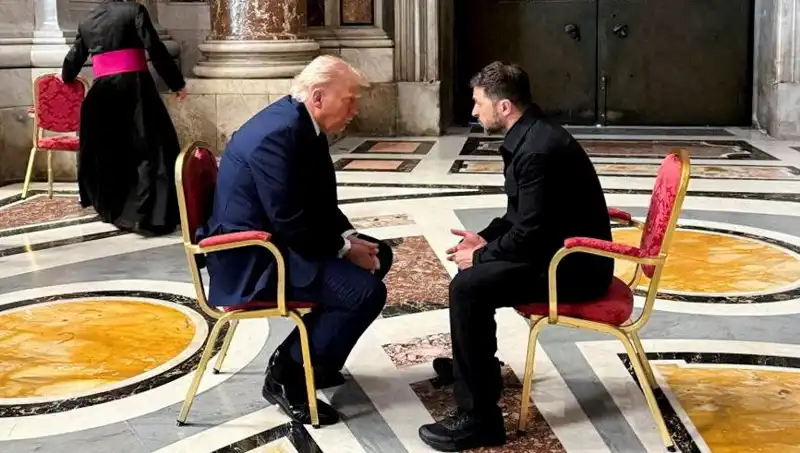 Zelenski, Trump ile En İyi Görüşmesini Vatikan’da Yaptıklarını Açıkladı