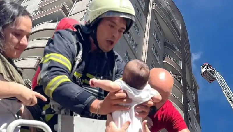 Kayseri'de 14 Katlı Binada Korkutan Yangın: İlk Bilgiler Geldi