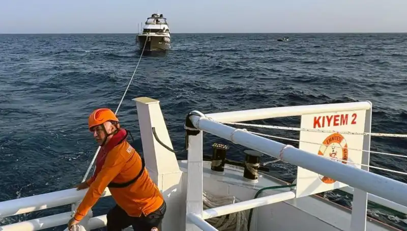 Marmaris Açıklarında Sürüklenen Tekne Dramı: İlk Müdahale ve Kurtarma Süreci