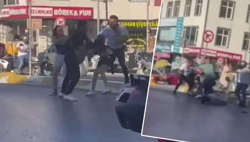 Esenyurt’ta Motosikletli Kadınlara Şok Eden Saldırı: Can Pazarı!