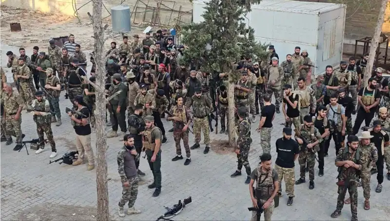 Suriye, PKK/YPG Karşıtı Hareketle Halep'te Askeri Sevkiyat Gerçekleştirdi