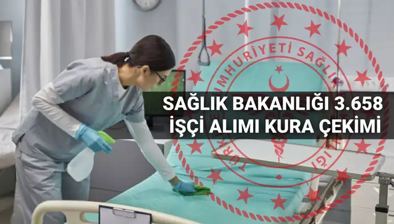 Sağlık Bakanlığı 2025 Kura Tarihi Belli Oldu: 3.658 İşçi Alımı Süreci