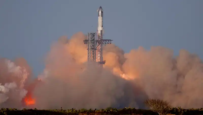 SpaceX, Starship ile Uzayda Yeni Bir Çağ Açtı: 8. Uçuş Testi Tamamlandı!