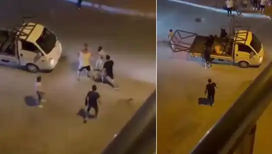 Bursa'da Taciz Şüphelisine Halktan Meydan Dayağı