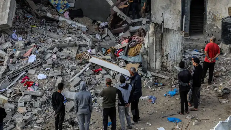 Gazze’de İsrail Saldırısında 13 Filistinli Hayatını Kaybetti