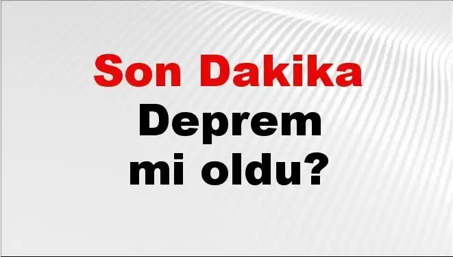 Muğla'da Şok Bir Deprem: Son Gelişmeler ve Detaylar