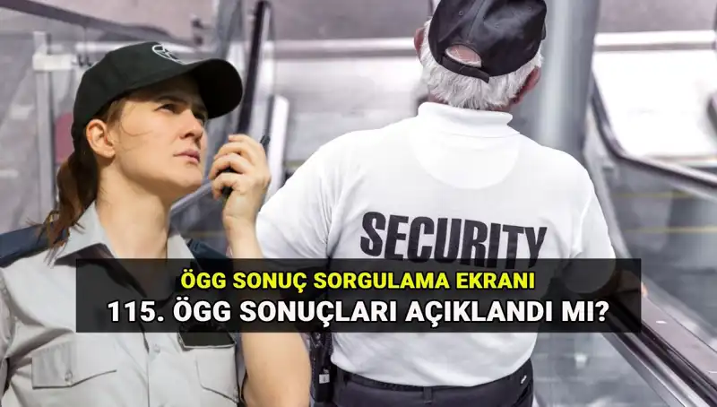 Özel Güvenlik Sınav Sonuçları Açıklandı! Hemen Sorgulayın!