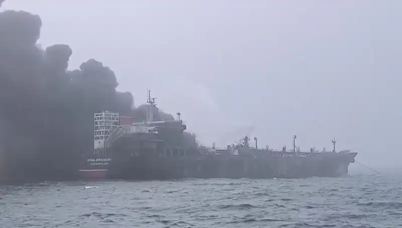 Kuzey Denizi'nde Zehirli Çarpışma: Araştırmalar Sırasında Kaza Alanı Yasaklı Bölge İlan Edildi