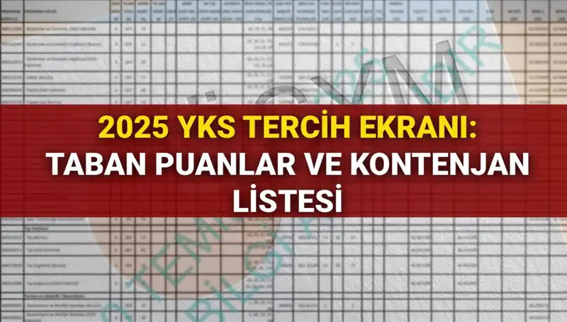 YKS Tercih Süreci Başladı: 2025 İçin Önceki Yıllara Dikkat!