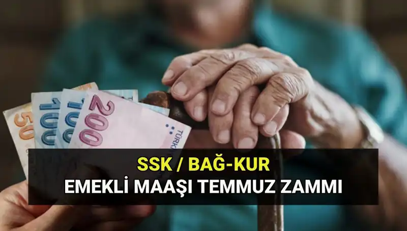 Emekli Maaş Zamları Açıklandı: Temmuz 2025'te Yeni Tutarlar Ne Olacak?