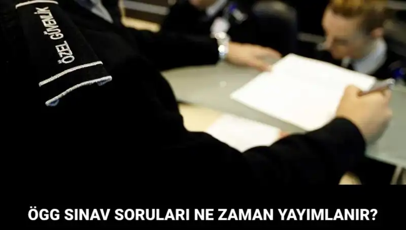 ÖGG Soruları ve Cevapları Ne Zaman Yayınlanacak? EGM Tarih Verdi